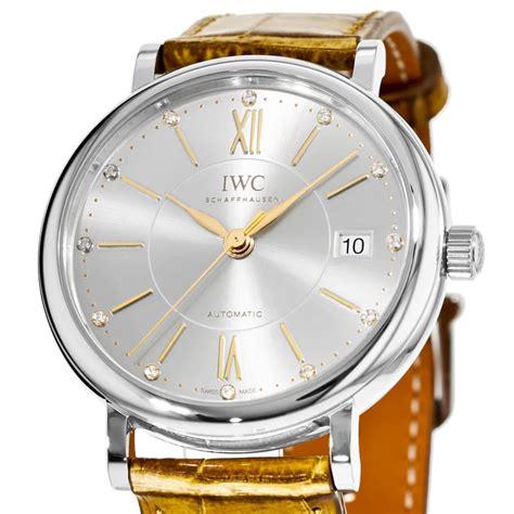 iwc portofino women's|iwc portofino day date.